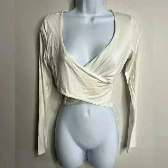 Revolve Superdown Cross Front Top Size Small - Picture 1 of 5